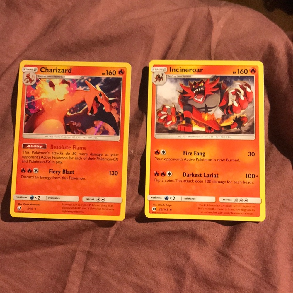 Holographic Pokémon Cards